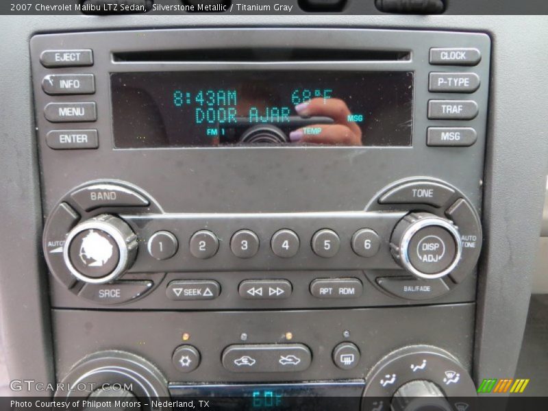 Silverstone Metallic / Titanium Gray 2007 Chevrolet Malibu LTZ Sedan