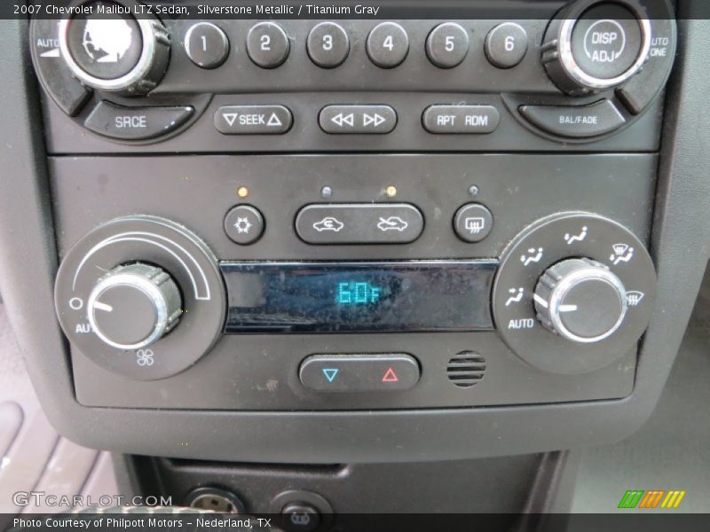 Silverstone Metallic / Titanium Gray 2007 Chevrolet Malibu LTZ Sedan