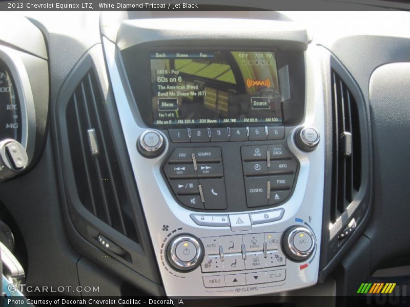 White Diamond Tricoat / Jet Black 2013 Chevrolet Equinox LTZ