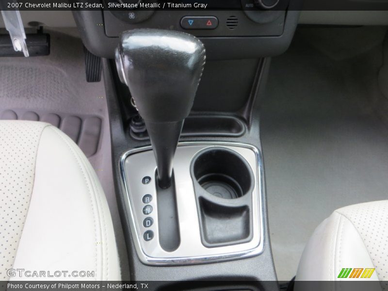 Silverstone Metallic / Titanium Gray 2007 Chevrolet Malibu LTZ Sedan
