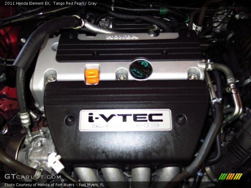 Tango Red Pearl / Gray 2011 Honda Element EX