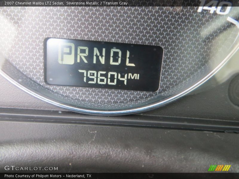 Silverstone Metallic / Titanium Gray 2007 Chevrolet Malibu LTZ Sedan