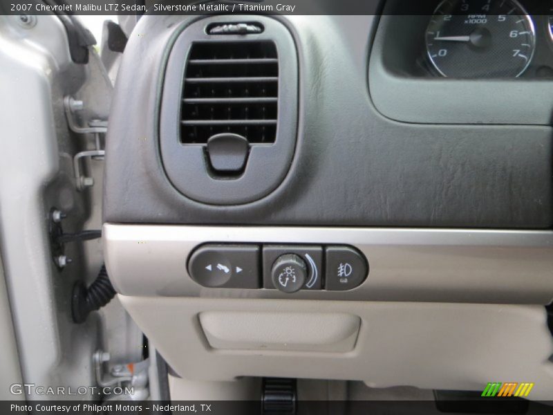 Silverstone Metallic / Titanium Gray 2007 Chevrolet Malibu LTZ Sedan