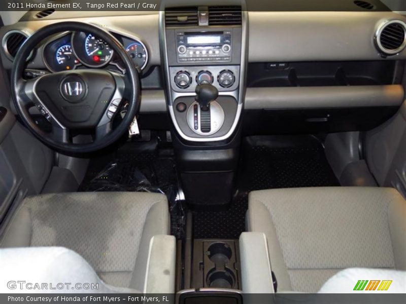 Tango Red Pearl / Gray 2011 Honda Element EX