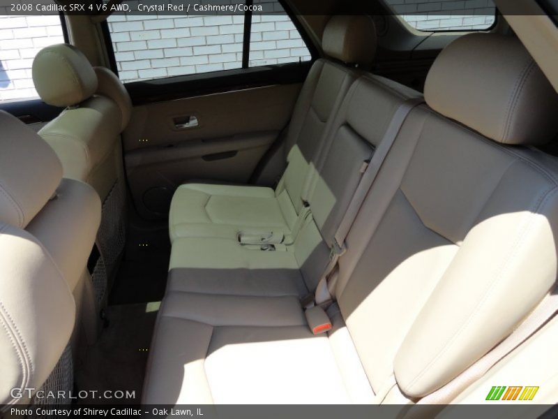 Crystal Red / Cashmere/Cocoa 2008 Cadillac SRX 4 V6 AWD