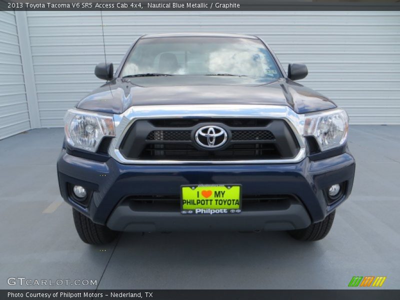 Nautical Blue Metallic / Graphite 2013 Toyota Tacoma V6 SR5 Access Cab 4x4