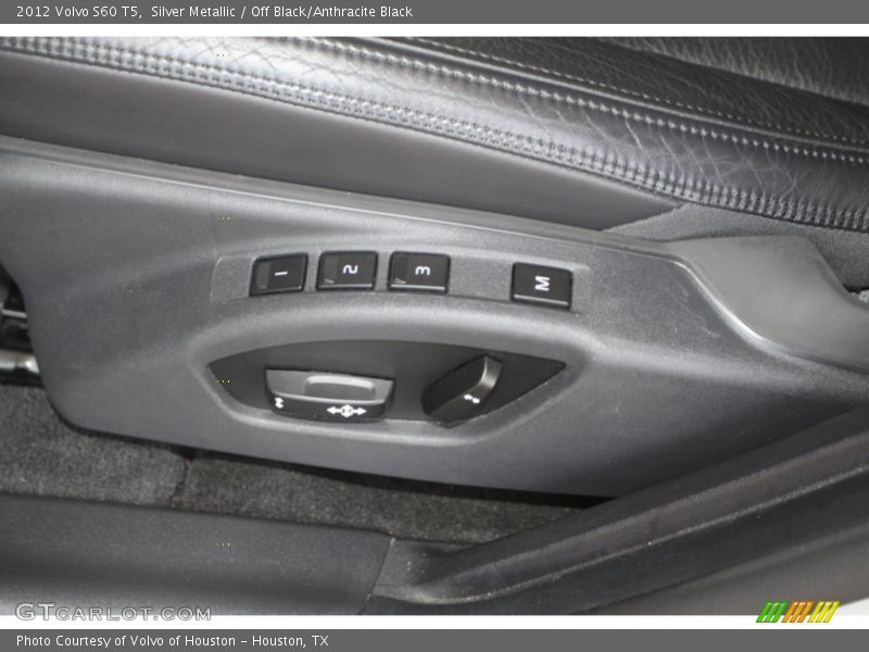 Silver Metallic / Off Black/Anthracite Black 2012 Volvo S60 T5