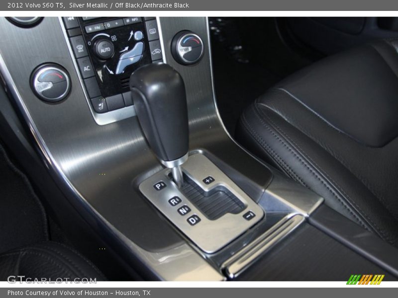 Silver Metallic / Off Black/Anthracite Black 2012 Volvo S60 T5