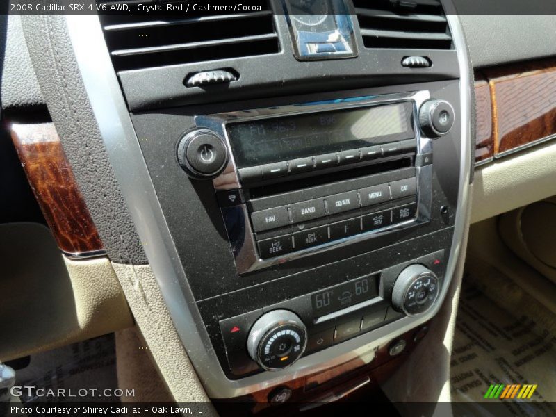 Crystal Red / Cashmere/Cocoa 2008 Cadillac SRX 4 V6 AWD