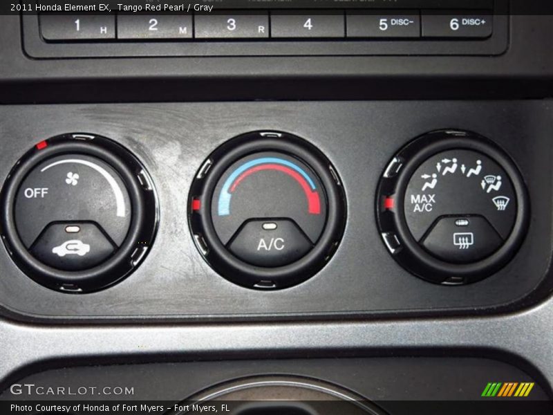 Tango Red Pearl / Gray 2011 Honda Element EX