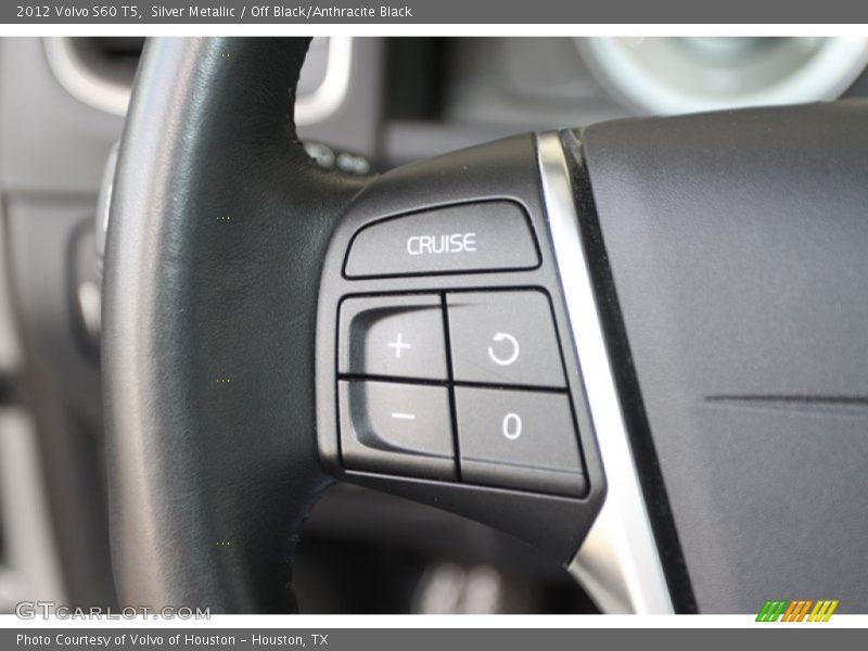 Silver Metallic / Off Black/Anthracite Black 2012 Volvo S60 T5