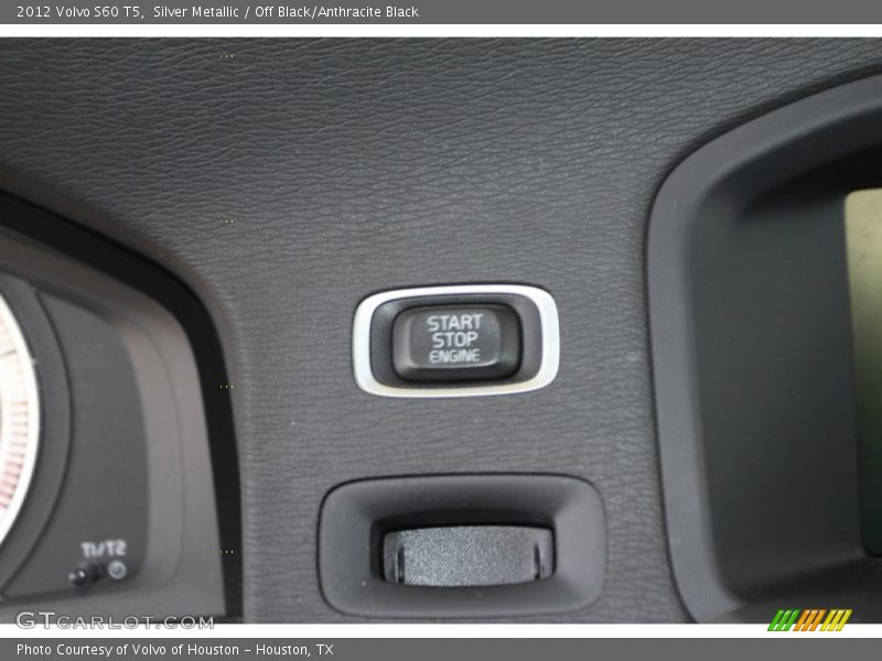 Silver Metallic / Off Black/Anthracite Black 2012 Volvo S60 T5