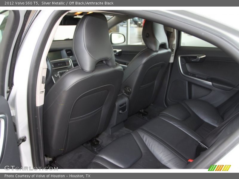 Silver Metallic / Off Black/Anthracite Black 2012 Volvo S60 T5