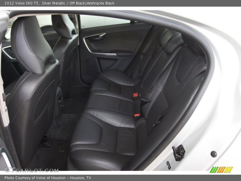 Silver Metallic / Off Black/Anthracite Black 2012 Volvo S60 T5