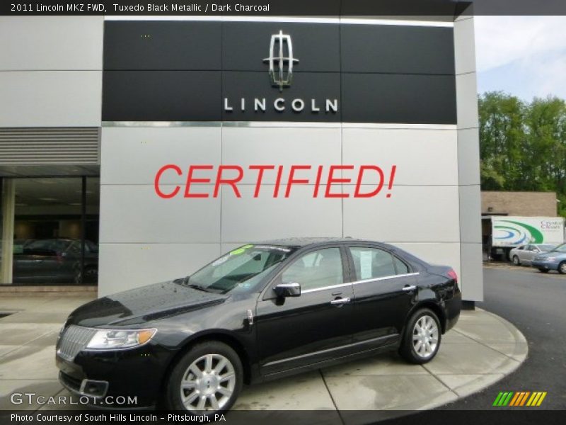 Tuxedo Black Metallic / Dark Charcoal 2011 Lincoln MKZ FWD