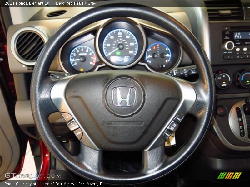 Tango Red Pearl / Gray 2011 Honda Element EX