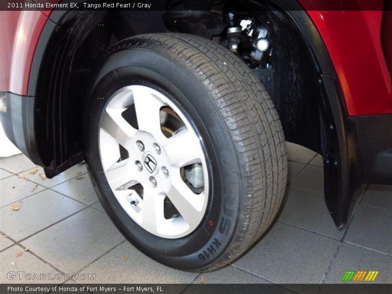 Tango Red Pearl / Gray 2011 Honda Element EX