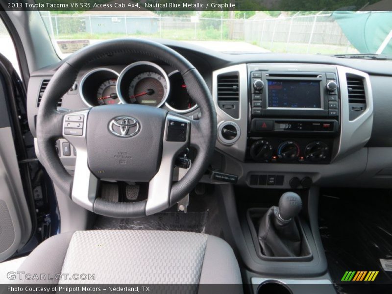 Nautical Blue Metallic / Graphite 2013 Toyota Tacoma V6 SR5 Access Cab 4x4