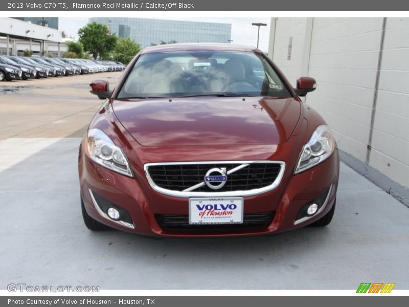 Flamenco Red Metallic / Calcite/Off Black 2013 Volvo C70 T5