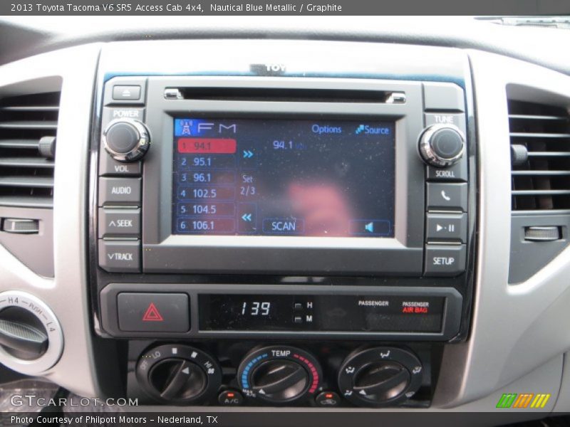 Nautical Blue Metallic / Graphite 2013 Toyota Tacoma V6 SR5 Access Cab 4x4