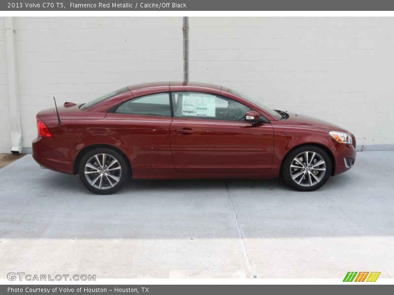 Flamenco Red Metallic / Calcite/Off Black 2013 Volvo C70 T5