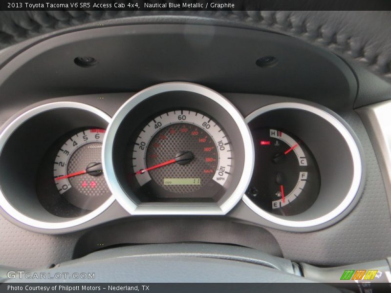 Nautical Blue Metallic / Graphite 2013 Toyota Tacoma V6 SR5 Access Cab 4x4