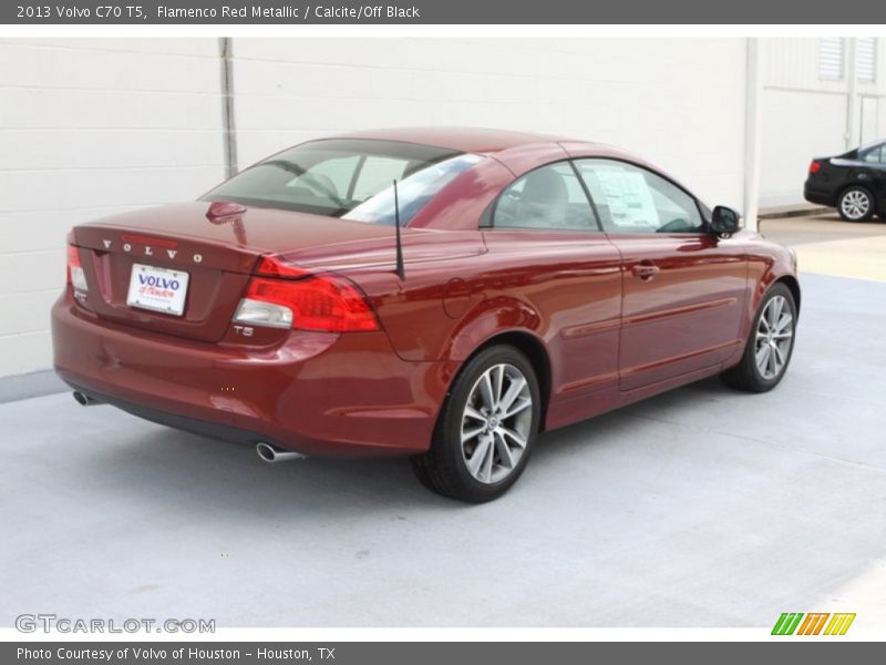 Flamenco Red Metallic / Calcite/Off Black 2013 Volvo C70 T5