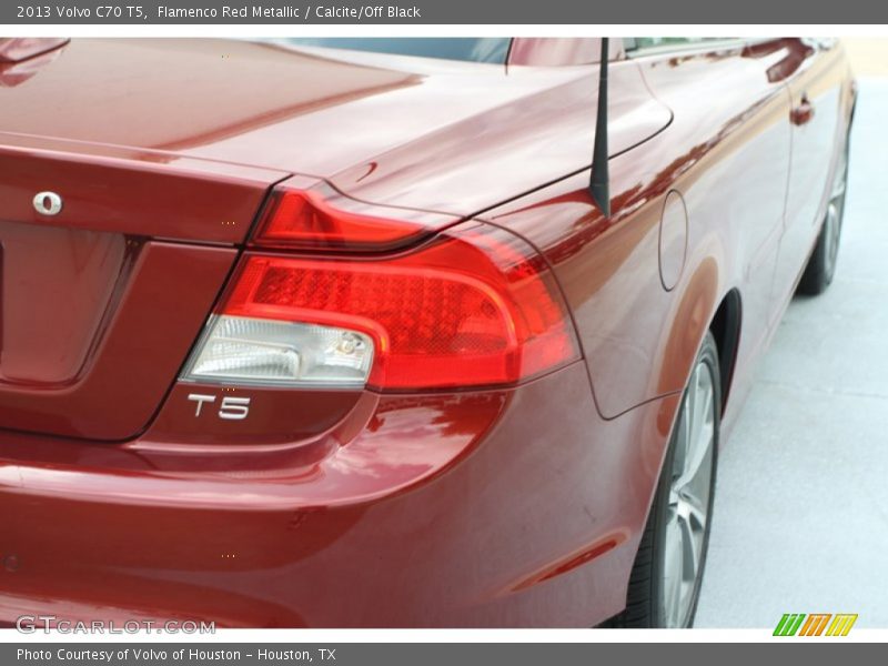 Flamenco Red Metallic / Calcite/Off Black 2013 Volvo C70 T5