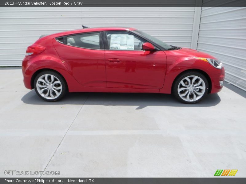  2013 Veloster  Boston Red