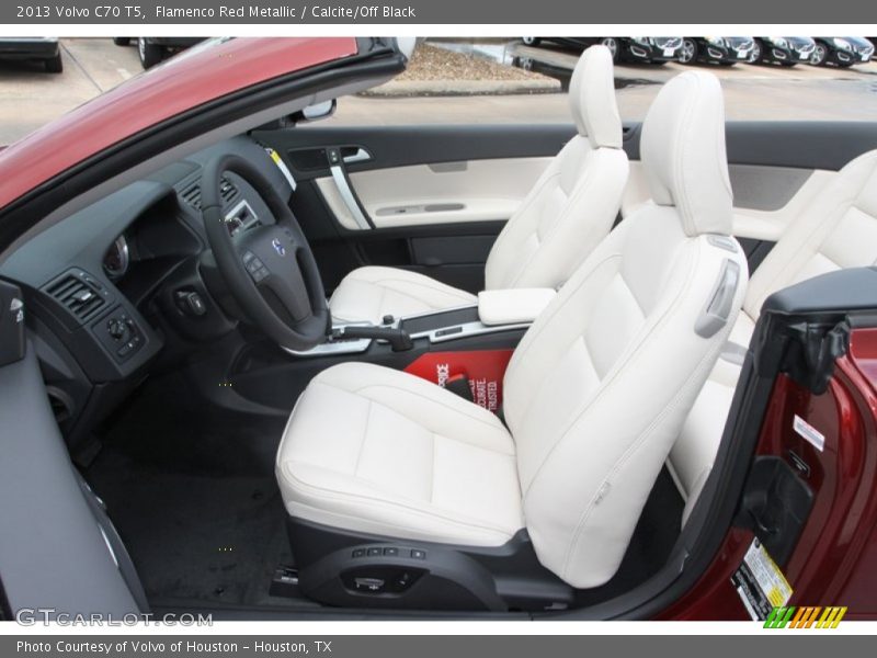 Flamenco Red Metallic / Calcite/Off Black 2013 Volvo C70 T5
