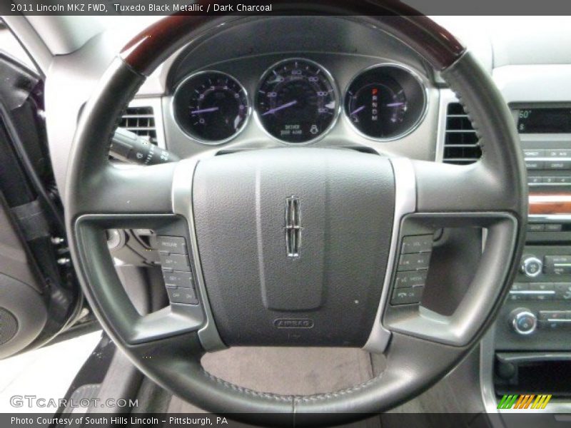 Tuxedo Black Metallic / Dark Charcoal 2011 Lincoln MKZ FWD