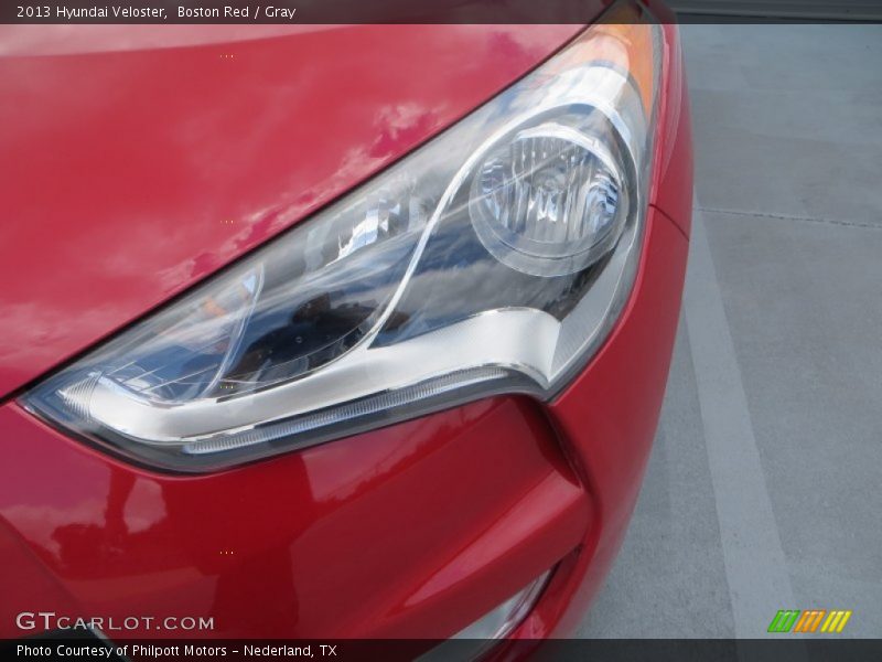 Boston Red / Gray 2013 Hyundai Veloster