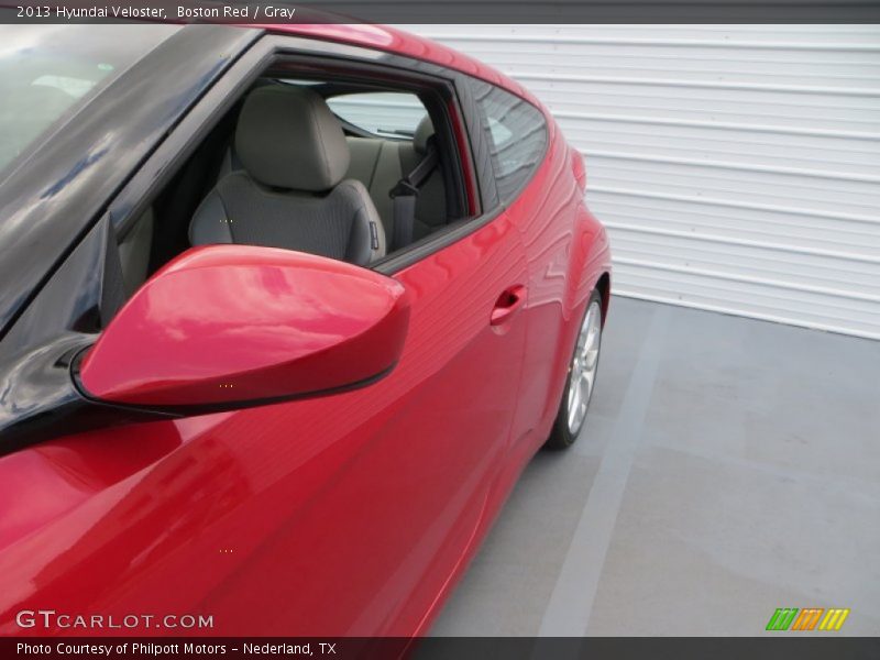 Boston Red / Gray 2013 Hyundai Veloster