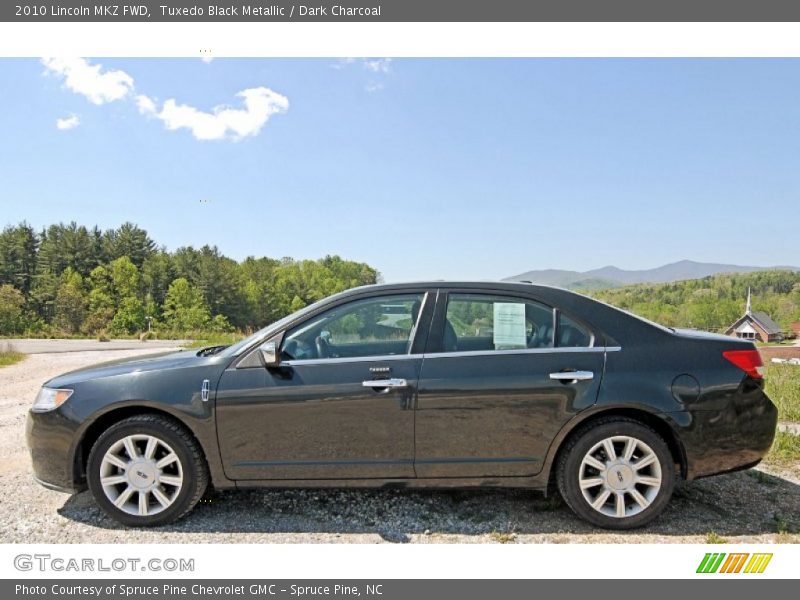 Tuxedo Black Metallic / Dark Charcoal 2010 Lincoln MKZ FWD