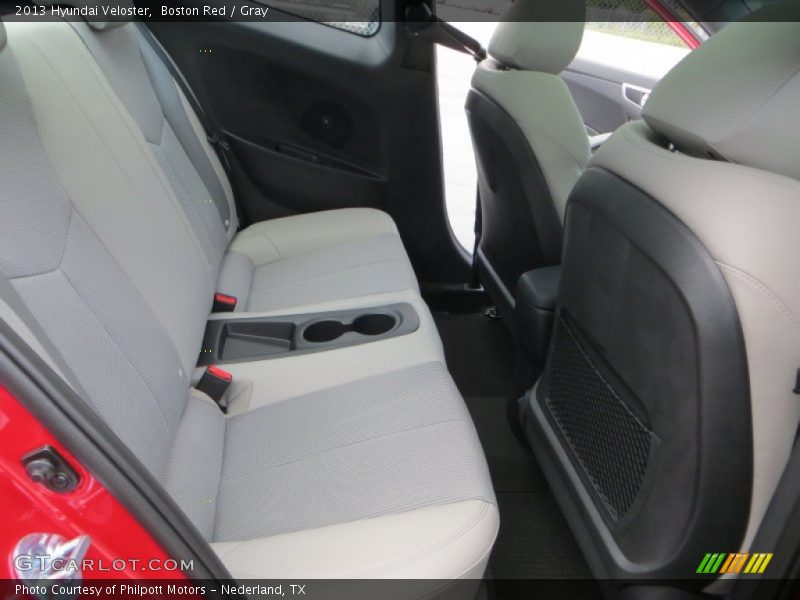 Rear Seat of 2013 Veloster 