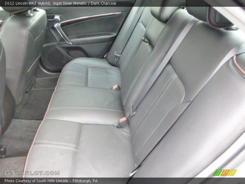 Ingot Silver Metallic / Dark Charcoal 2012 Lincoln MKZ Hybrid