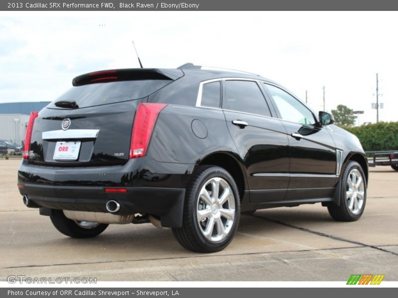 Black Raven / Ebony/Ebony 2013 Cadillac SRX Performance FWD