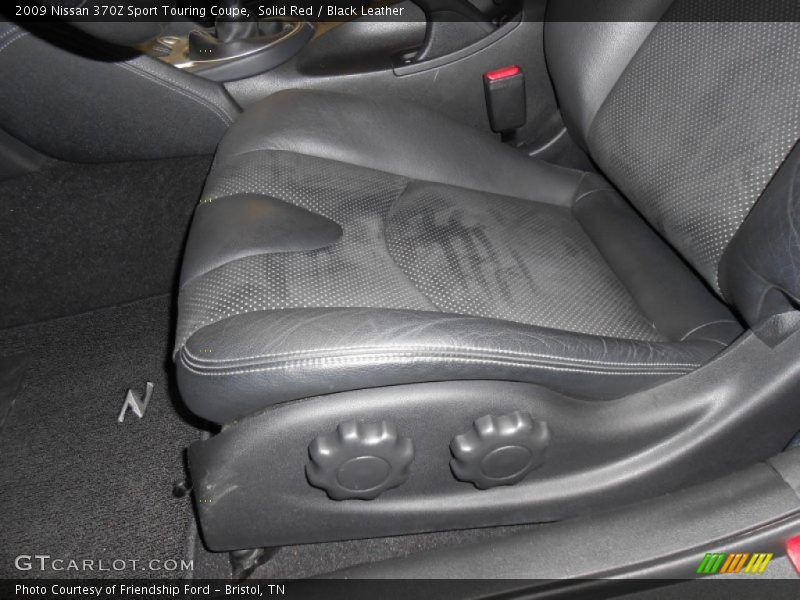 Front Seat of 2009 370Z Sport Touring Coupe