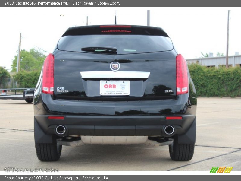 Black Raven / Ebony/Ebony 2013 Cadillac SRX Performance FWD