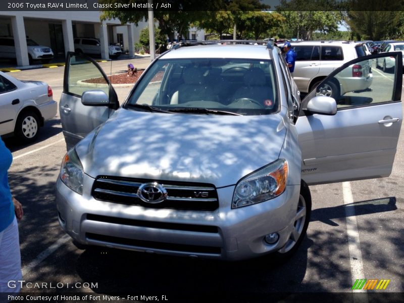 Classic Silver Metallic / Ash 2006 Toyota RAV4 Limited