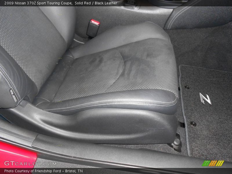 Front Seat of 2009 370Z Sport Touring Coupe