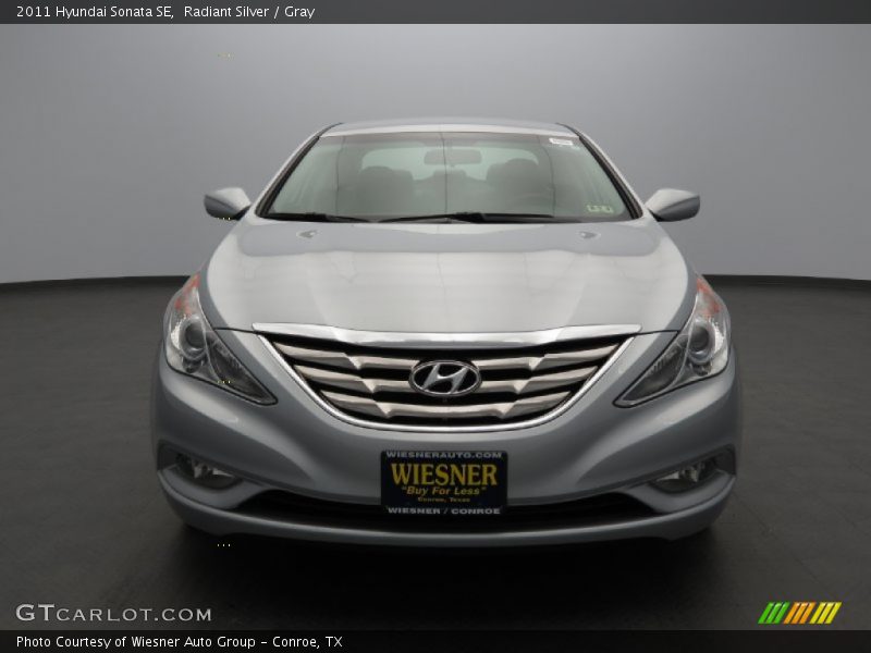 Radiant Silver / Gray 2011 Hyundai Sonata SE