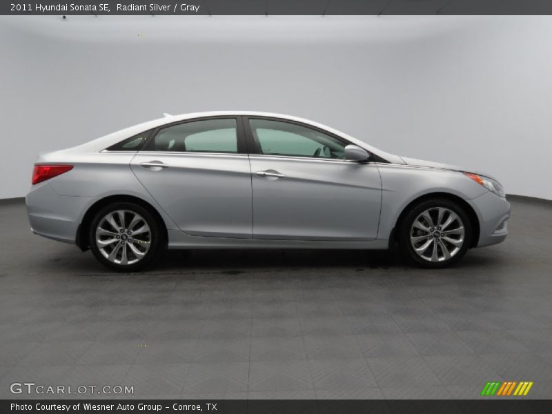 Radiant Silver / Gray 2011 Hyundai Sonata SE