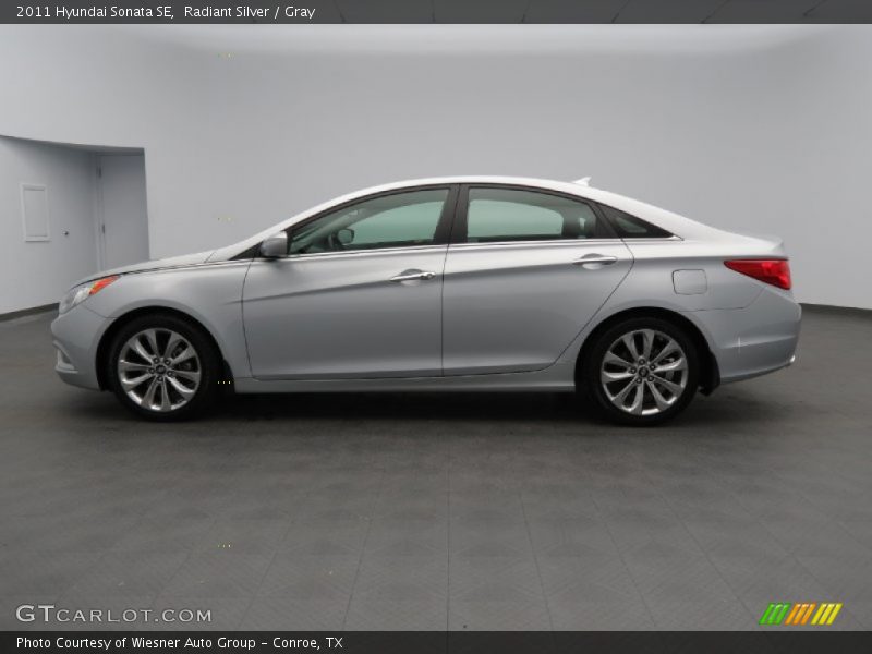 Radiant Silver / Gray 2011 Hyundai Sonata SE