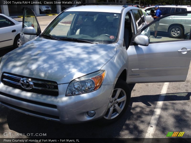 Classic Silver Metallic / Ash 2006 Toyota RAV4 Limited