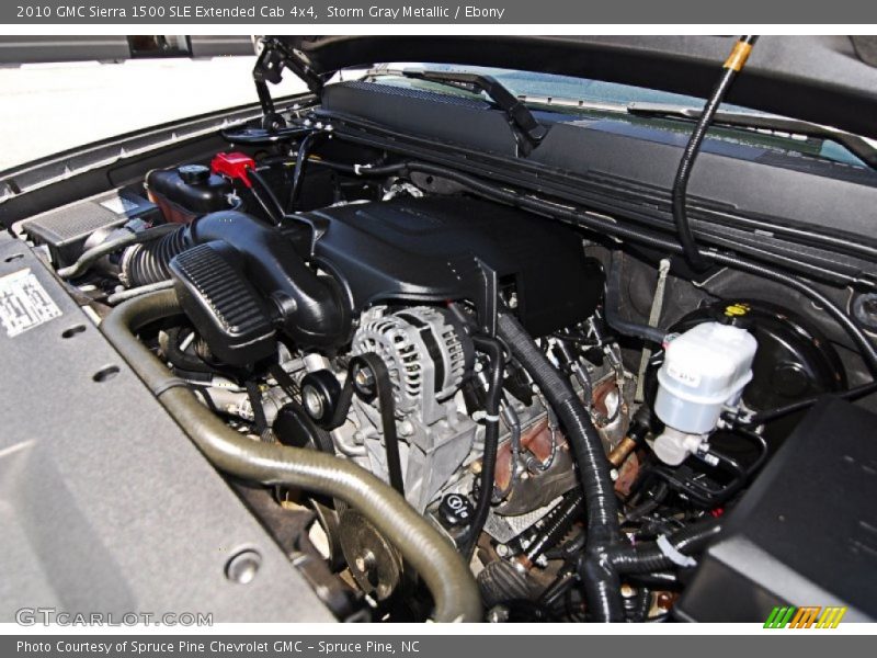  2010 Sierra 1500 SLE Extended Cab 4x4 Engine - 5.3 Liter Flex-Fuel OHV 16-Valve VVT Vortec V8