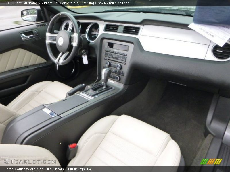 Dashboard of 2013 Mustang V6 Premium Convertible