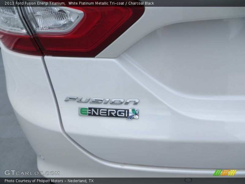  2013 Fusion Energi Titanium Logo