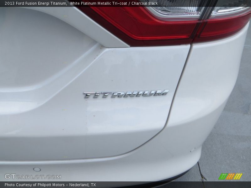  2013 Fusion Energi Titanium Logo