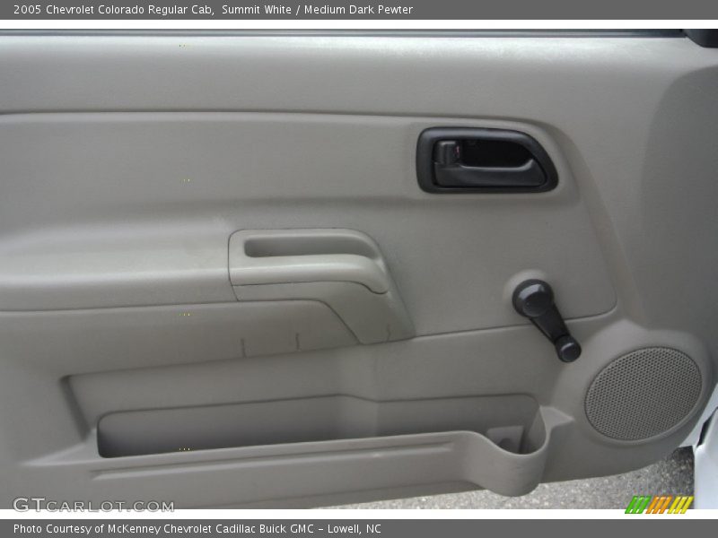 Summit White / Medium Dark Pewter 2005 Chevrolet Colorado Regular Cab